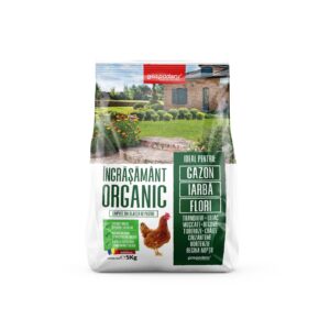 Ingrasamant organic pentru gazon / iarba / flori, Gospodaru’